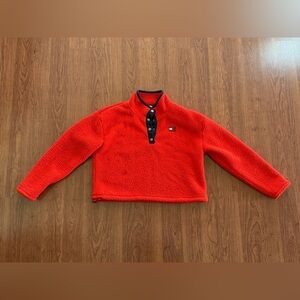 Tommy Hilfiger Cropped Red Sweater